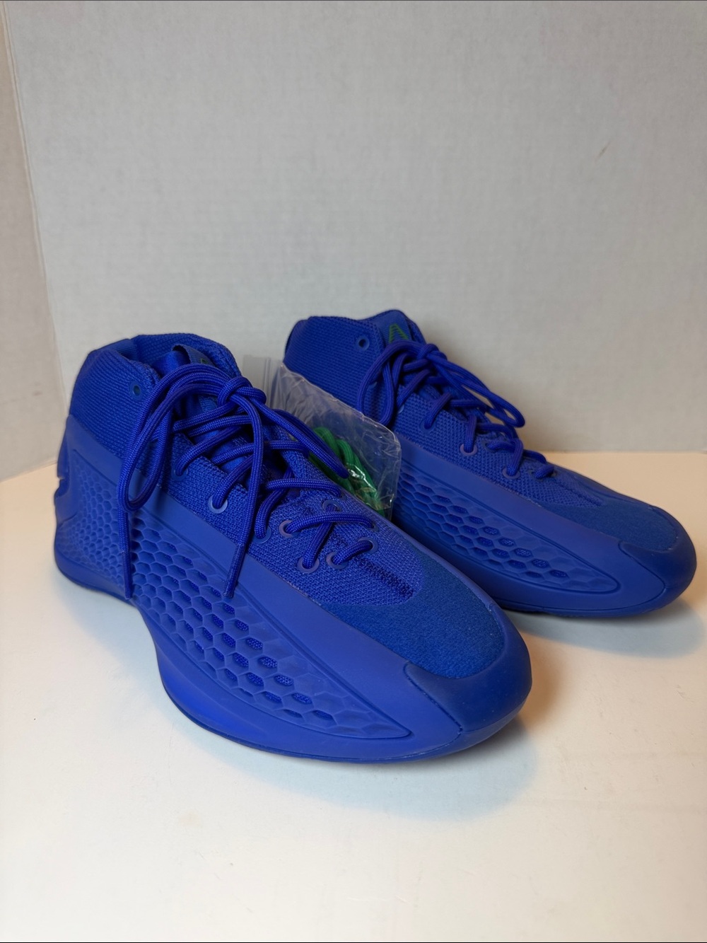 Adidas AE 1 Velocity Blue Anthony Edwards Basketball Shoes 5.5 Men / 7 Women